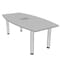Skutchi Designs 33.5 in W, 69.5 in L, 29 in H, Engineered Wood Top, Grey H-BOT-3470-PT-EL-01 - alternate 1